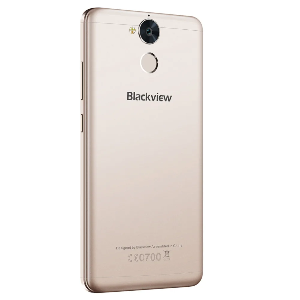Blackview p2 Lite отпечатков пальцев Смартфон mtk6753 1.3 ГГц Octa core android 7.0 Мобильные телефоны