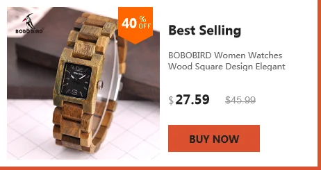 Мужские деревянные часы BOBO BIRD, кварцевые часы с натуральным коричневым ремешком из коровьей кожи, упакованные в деревянную подарочную коробку, Relogio Masculino