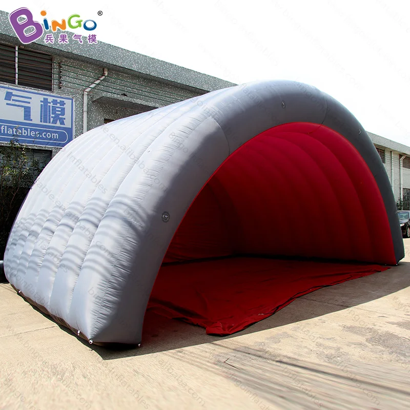 

8x6x4M inflatable stage tunnel tent/outdoor cover concert tent with LOGO print for advertising
