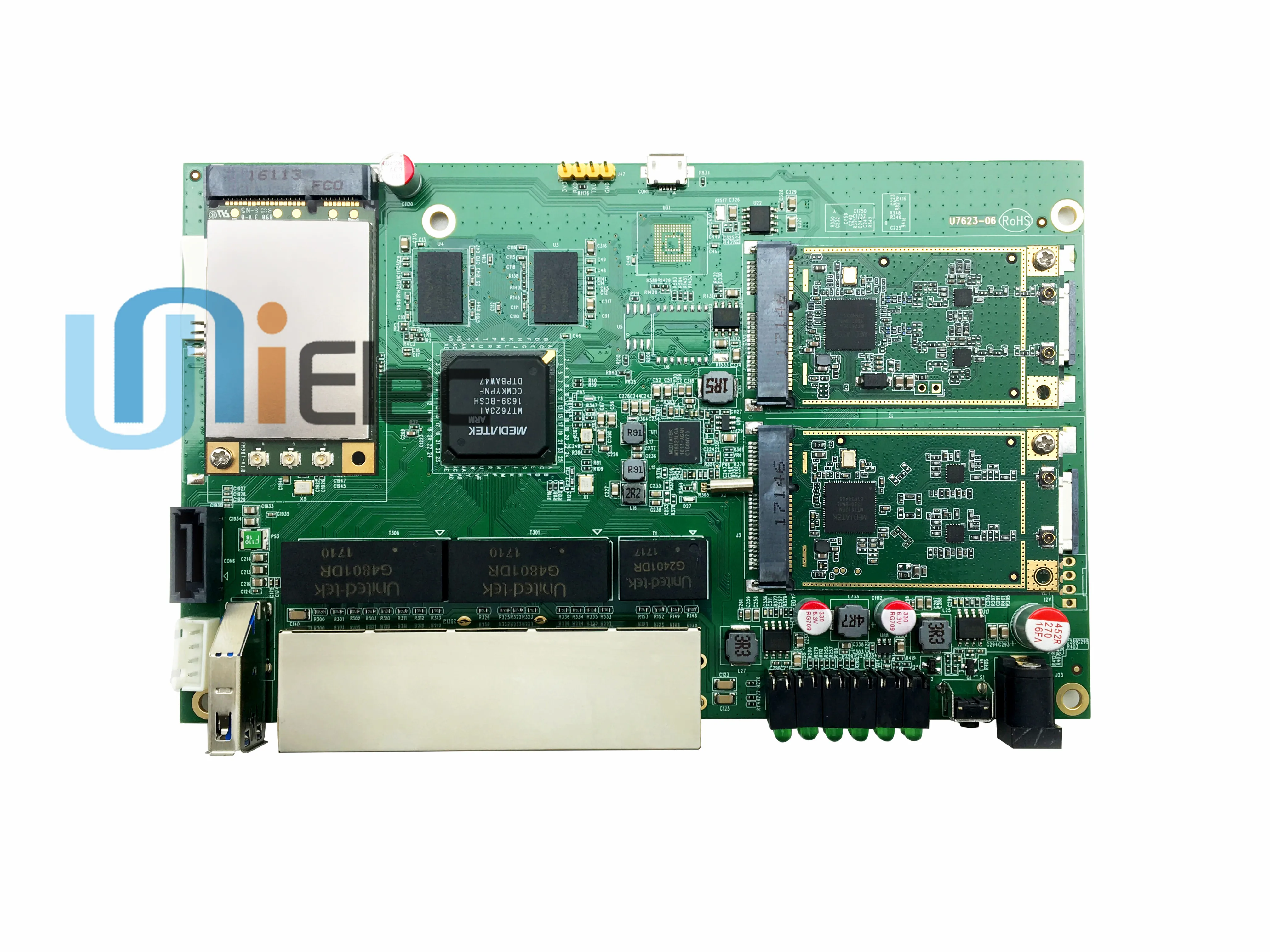 MTK MT7623 корпоративный маршрутизатор LTE 4G wifi OpenWrt беспроводной MT7612 MT7615 MT7623A чипсет гигабитная печатная плата pcba odm OEM sim-карта