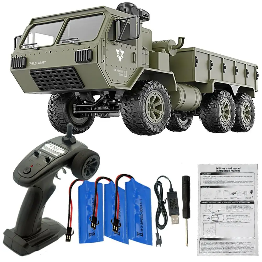RCtown Fayee FY004A 1/16 2,4 г 6WD Rc автомобиль пропорциональный контроль армии США Грузовик RTR модель игрушки