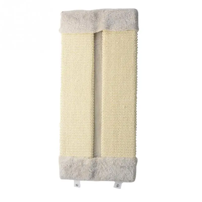 Khaki 50x23 см кошка царапины доска питомец котенок настенный угловой коврик-Когтеточка пост дерево скребок сизаль конопли Котенок Плюшевые летающие игрушки Горячие - Цвет: Khaki