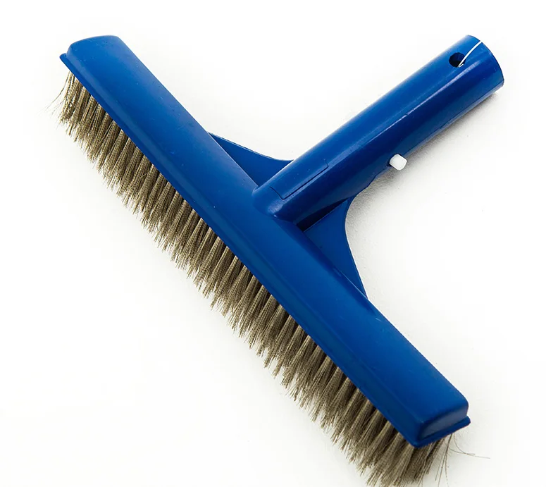 10 дюймов прочная искусственная щетина из нержавеющей стали для бассейна