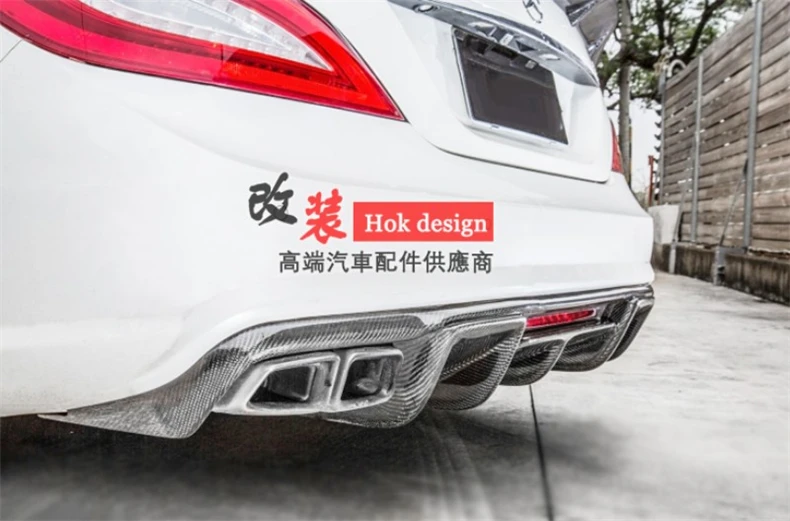 Задний спойлер из углеродного волокна для Mercedes Benz CLS Class W218 CLS63 CLS260 300 CLS400 2013 2017