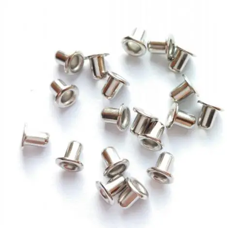 500PCS 1.5mm Записки Металлические люверсы для Scrapbooking DIY Embelishment одежды Одежда проушины