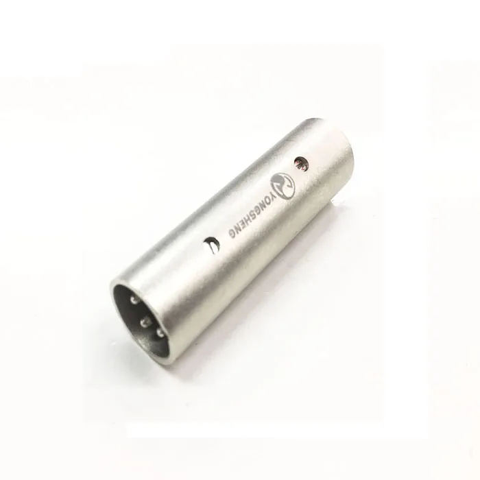 5 шт./лот сделано Neutrik китайский завод YS119 XLR 3PIN штекер на 3 PIN Мужской адаптер DMX