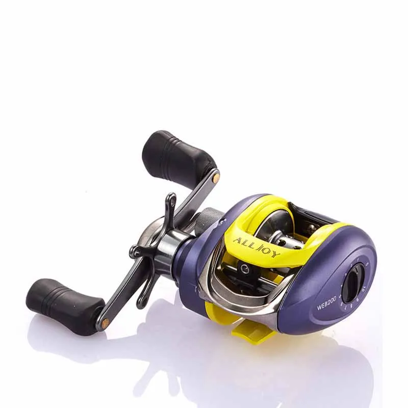 Рыболовная катушка GUGUFISH с правой и левой стороны 3 + 1BB 6 2: 1|baitcasting reel|fishing reelleft handed