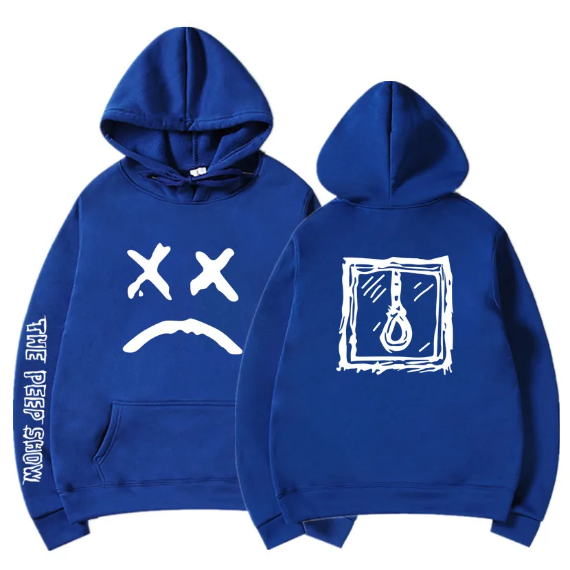 Blue 16 Lil Peep/толстовки с капюшоном Love lil. peep, мужские толстовки, пуловер с капюшоном, свитшоты для мужчин/женщин, sudaderas cry, детские толстовки с капюшоном, hoddie S-XXXL - Цвет: Blue 16