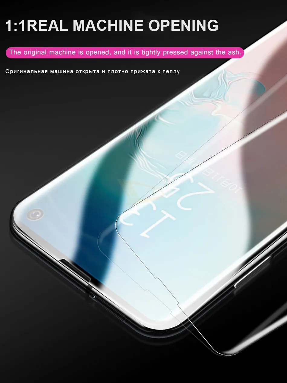 20D УФ полное клеевое Защитное стекло для экрана для samsung Galaxy S10E S8 S9 S10 PLus закаленное стекло Note 8 9 S8 защитная пленка