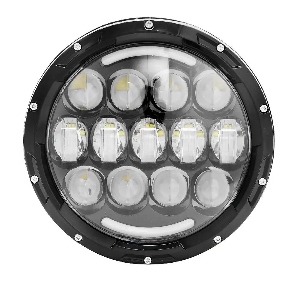 Partol " автомобильный светодиодный фонарь Spider Eyes с Half-Moon DRL Hi/Lo Beam 6000K 6000лм для Harley FLD Trike Touring Softail FLHTCUSE