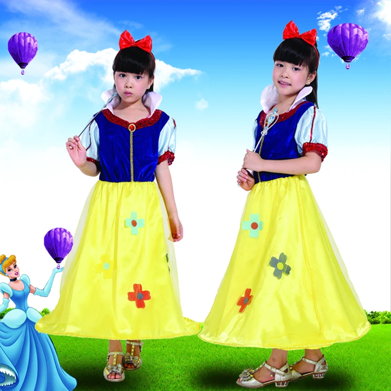 

new free shipping girls princess dress costume Halloween costume masquerade princess dress
