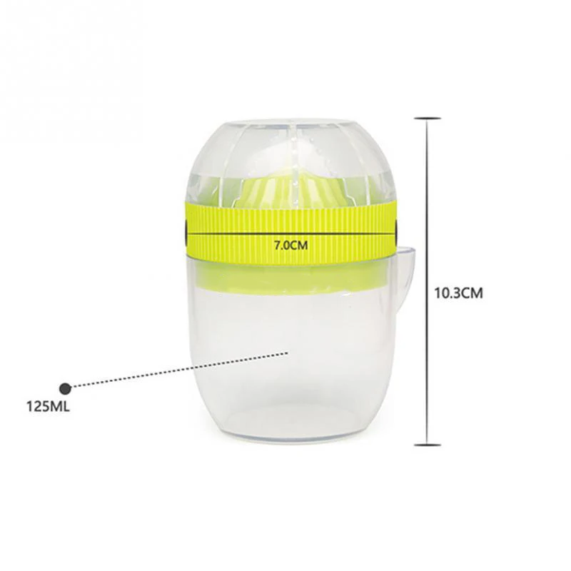 Fruit Juicer Cup Mini Portable Manual Orange Lemon Juice Extractor Plastic Citrus Squeezer Kitchen Tool | Дом и сад