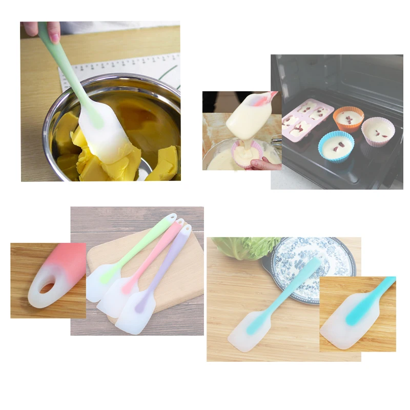 2 шт. кухонный силиконовый крем сливочное масло для торта шпатель скребок