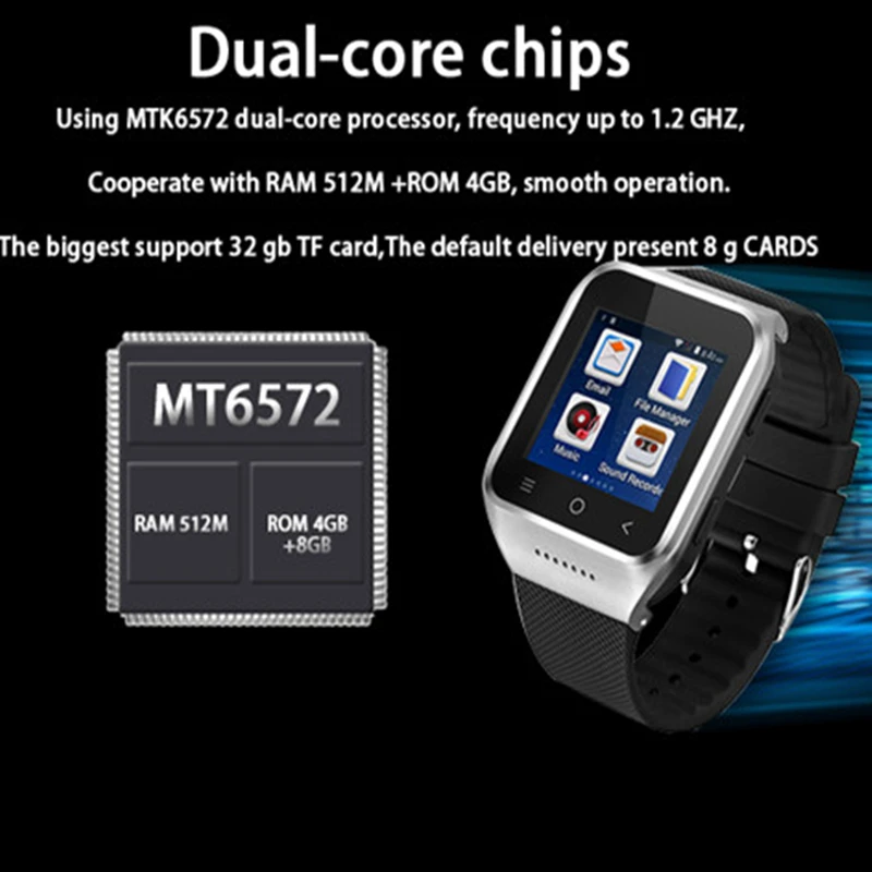 S8 3G Android 4 часы телефон Bluetooth Смарт MTK6572 двухъядерный gps 2.0MP камера WCDMA WiFi MP3 MP4 Smartwatch PK