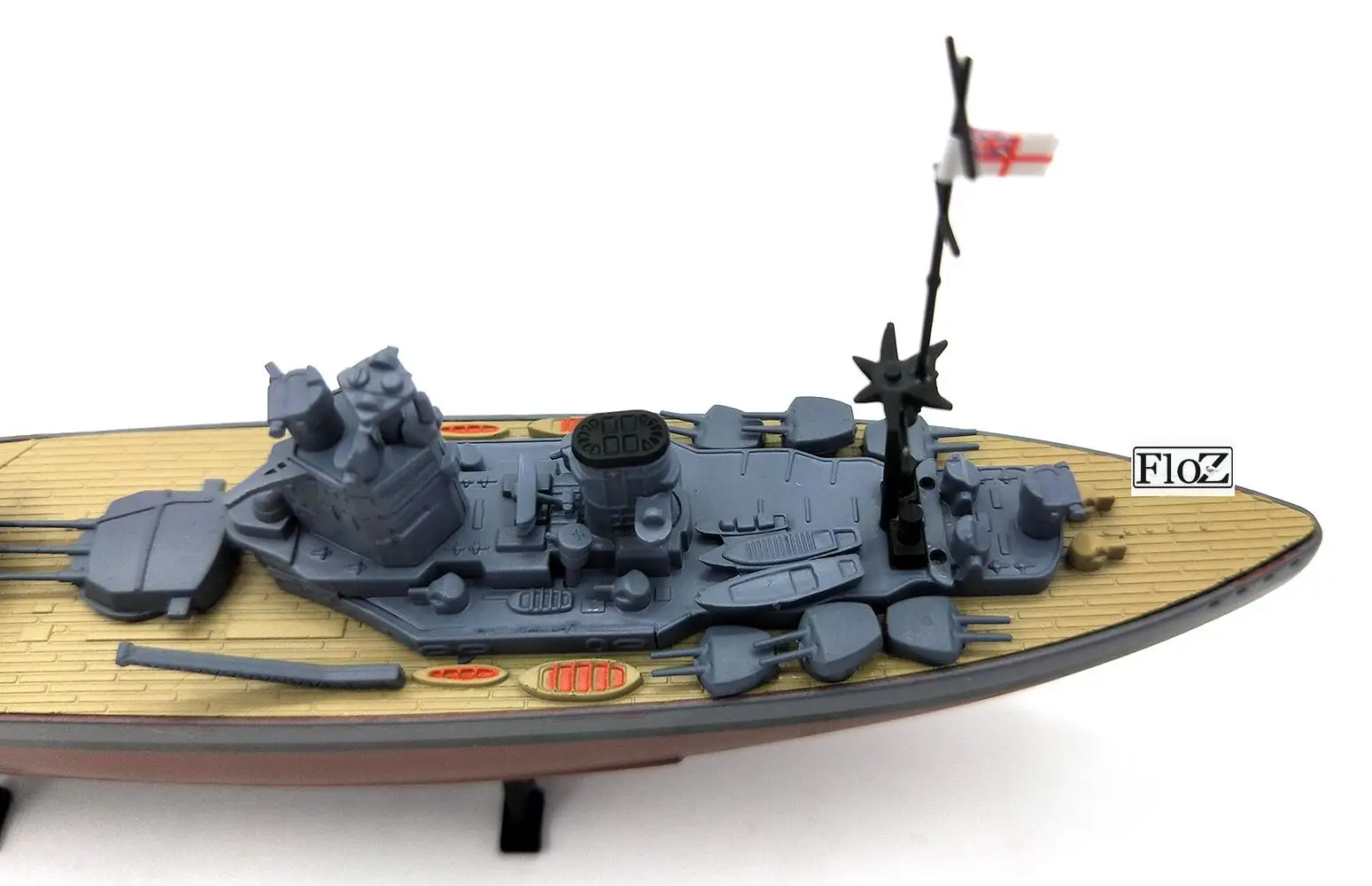 Мировой войны HMS Нельсон класса Британский Королевский флот линкор 1/1000 литья под