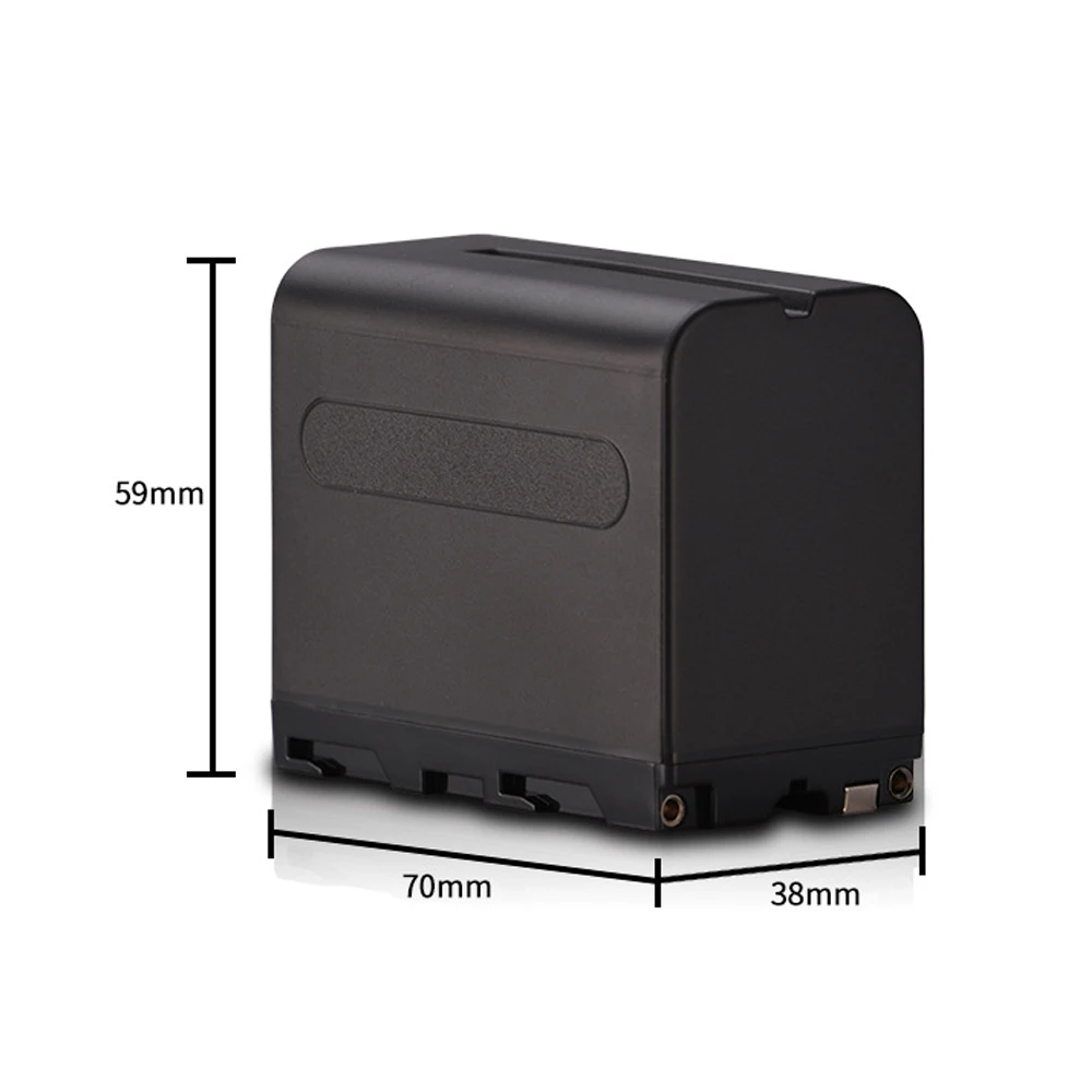 High Quality 7.4V 6600mAh NP-F960 Camera Digital Battery For Sony NP-F970 F550 F770 | Электроника