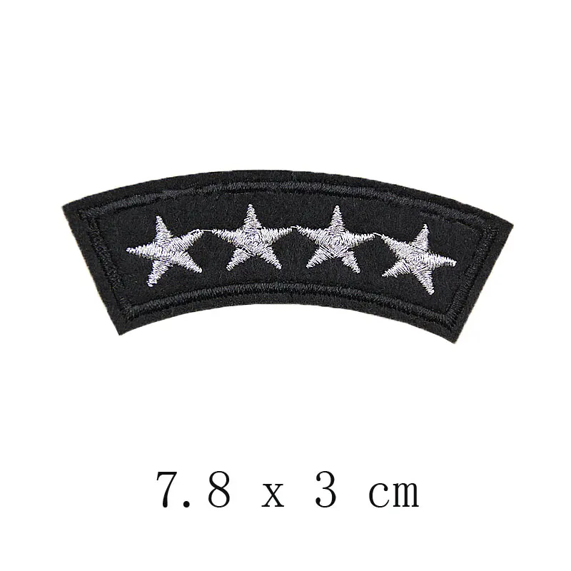 D472 1 шт. популярная вышитая Лоскутная Ткань военные нашивки для одежды эполеты полосы на рюкзаке плечо Эмблема для одежды - Цвет: D472
