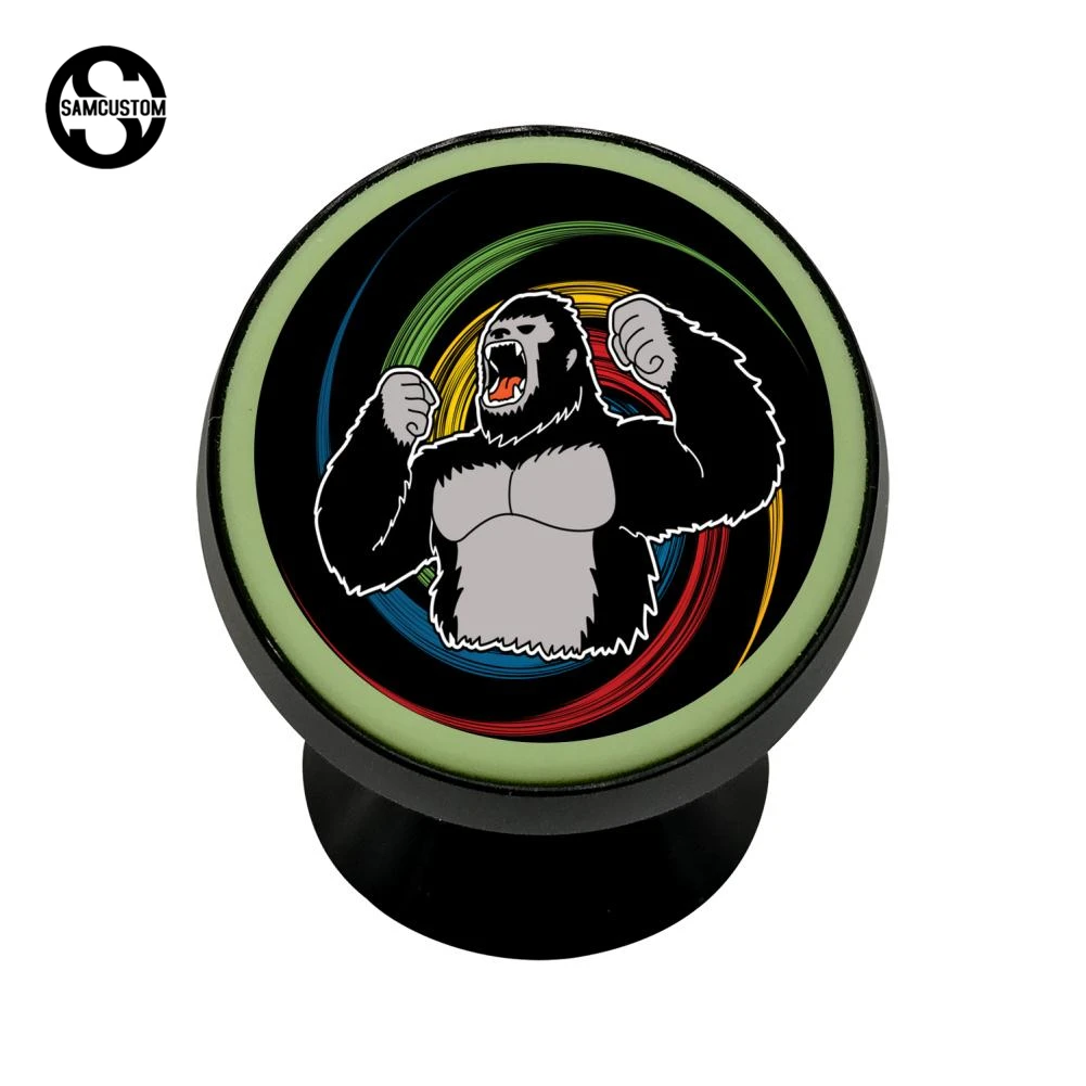 Samcustom гнев King Kong Gorilla Универсальный автомобильный держатель телефона Air Vent 3D