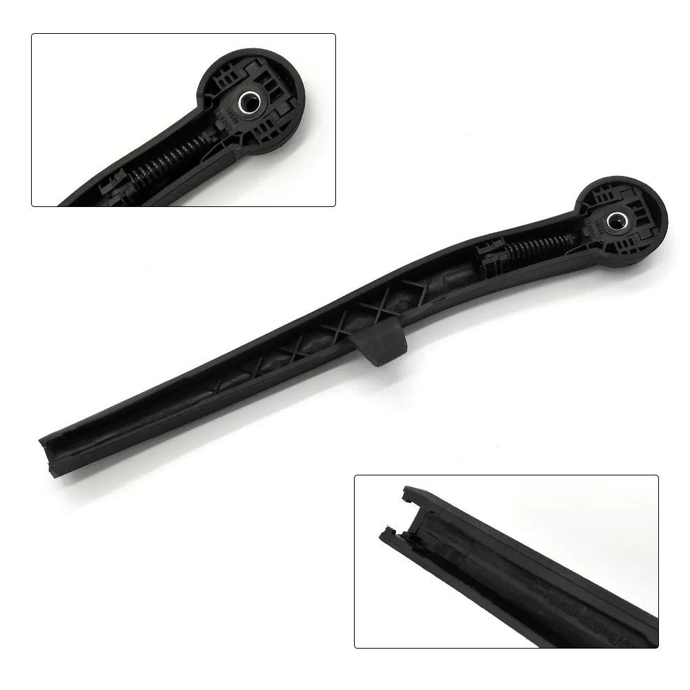 Цзюньхун Задняя щетка стеклоочистителя и Arm для JEEP Commander 2006 2007 2008 2009 2010 лобового стекла автомобиля резиновые автомобильные аксессуары Защита от солнца на заднее стекло