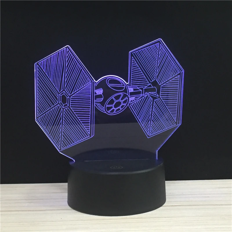 СВЕТОДИОДНЫЙ 3D ночник в виде совы сенсорные настольные лампы 7 цветов меняющийся