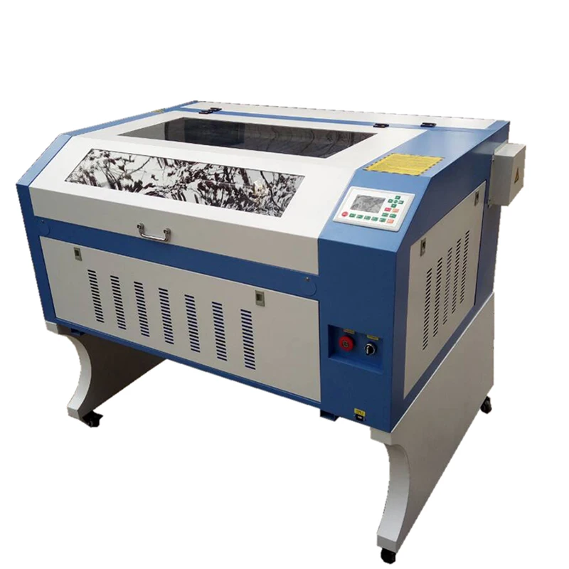 6090 80W laser wood engraving machine price good Ruida system crystal acrylic engraver | Инструменты