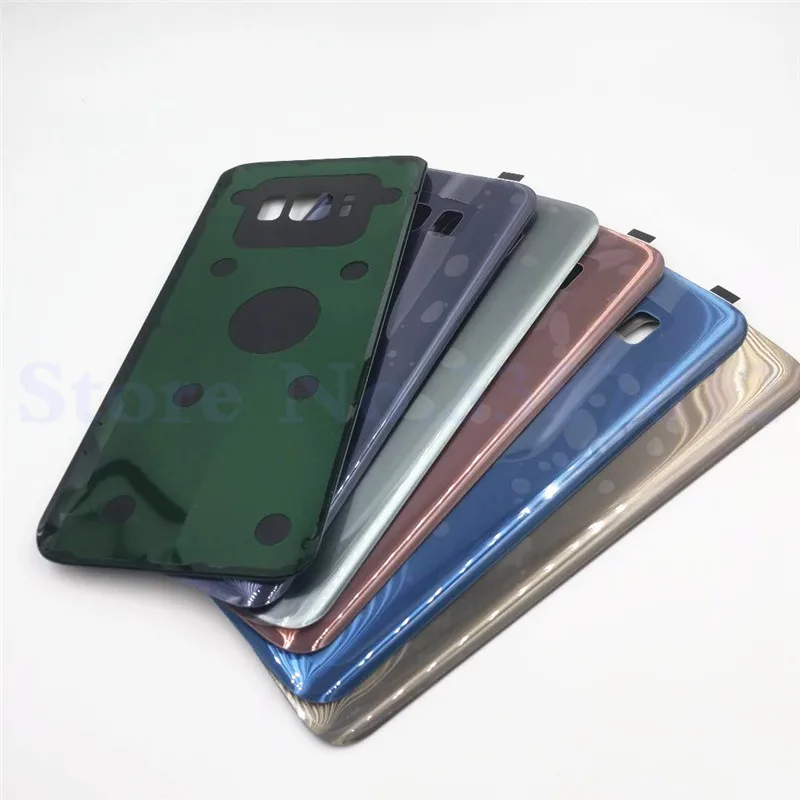 

10Pcs/Lot Replacement For Samsung Galaxy S8 G950 G950F Back Battery Cover Door Rear Glass Housing Case