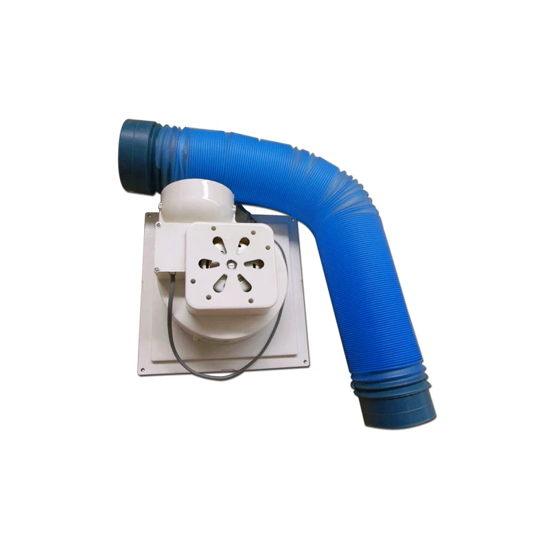 Ventilador de escape de humo de 220v/50hz para grabador láser LY, ventilador de escape con tubo de escape de humo