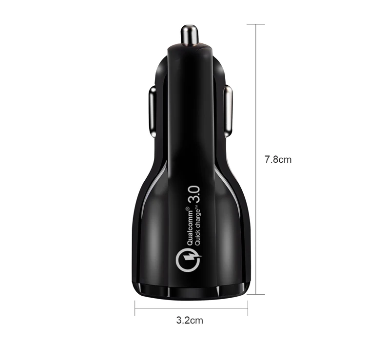 ESVNE USB автомобильное зарядное устройство quick charge 3.0 2.0 мобильный телефон прикуриватель автомобильная зарядка