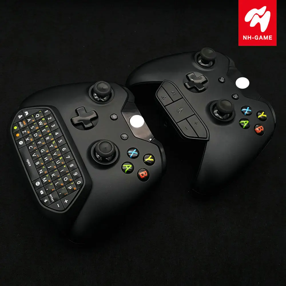 Для xbox ONE беспроводной контроллер стерео гарнитура адаптер конвертер наушников мини сообщение Клавиатура Chatpad USB клавиатура