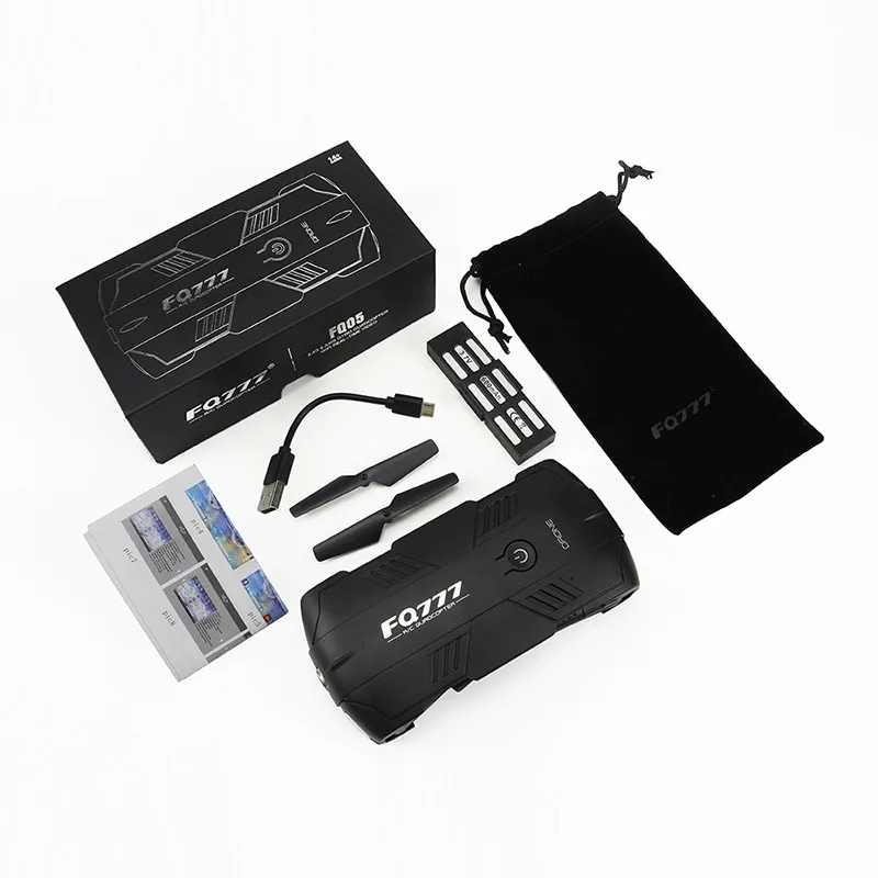 2018 Новый Дрон с WiFi камерой FPV широкоугольной HD Режим высокой фиксации складной
