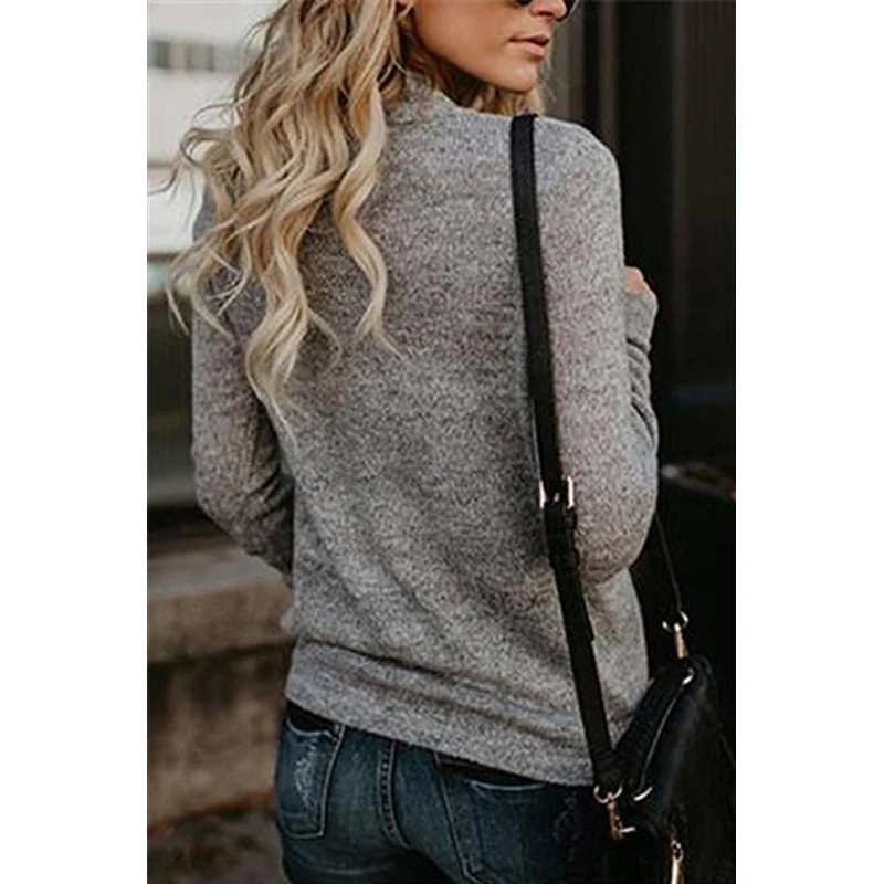 Sexy Pullover Autumn Sweater Femme Jumper Women Solid V-neck Patchwork Soft Material Sweaters For Ladies | Женская одежда