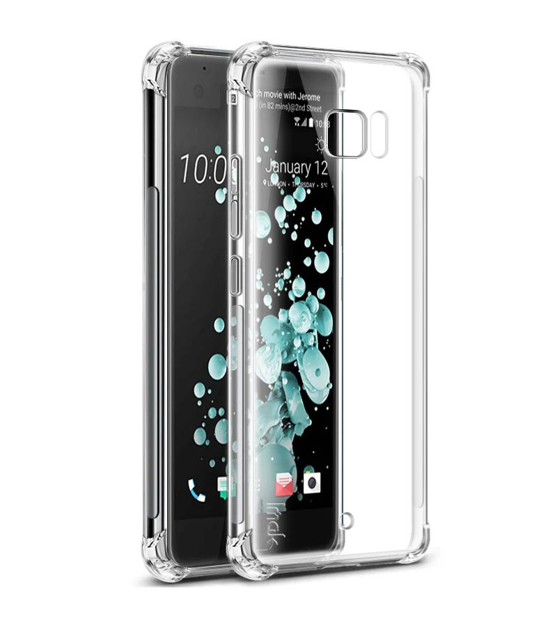 IMAK подушка безопасности объемная защита противоударный чехол для htc U Ultra/Ocean Note прозрачный мягкий ТПУ чехол для htc U12 Plus U11 Plus U11