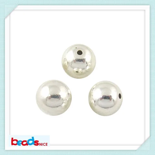Beadsnice ID25609 925 Серебряные Круглые модные бусины делая цепь|beads shop|beads beadsbeads round |