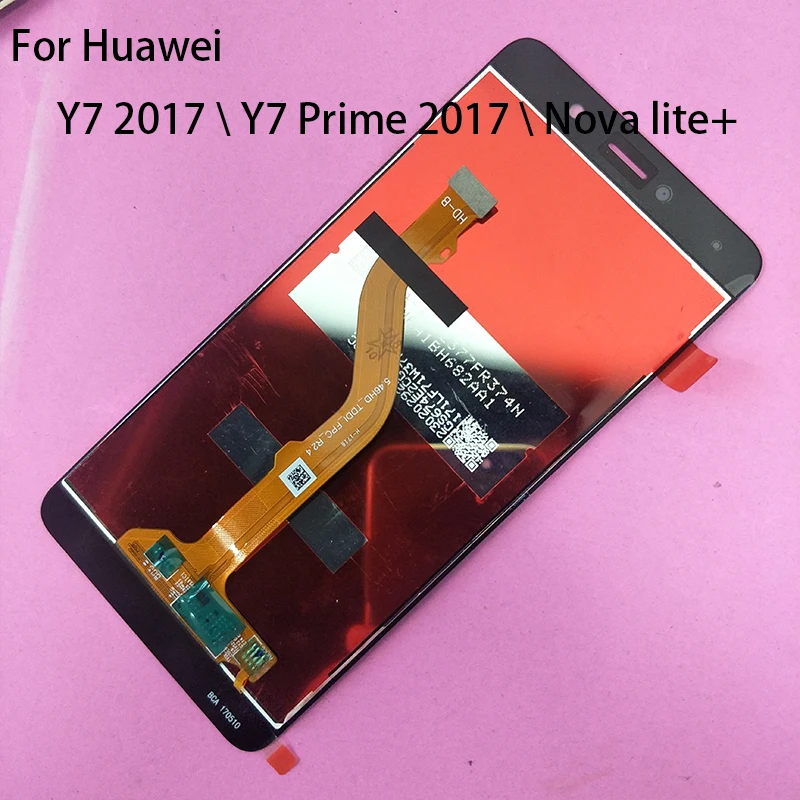 5 ''Новый Для Huawei Y7 2017/Y7 Prime 2017 TRT-LX2/Nova Lite + TRT-LX1 Полный ЖК-дисплей кодирующий