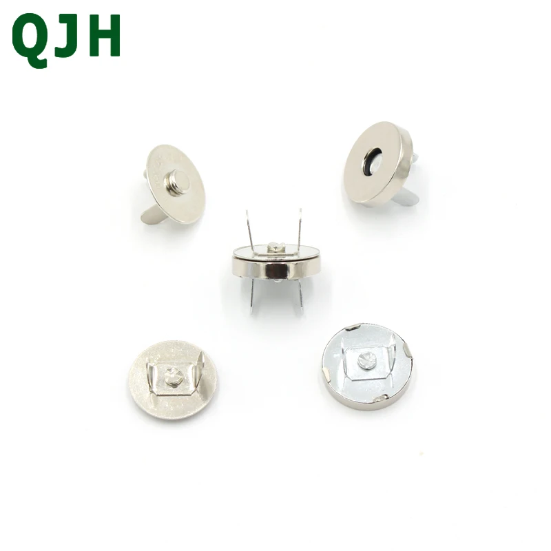 5 шт./набор серебряные сумки Крючки для рукоделия и одежды магнитные кнопки