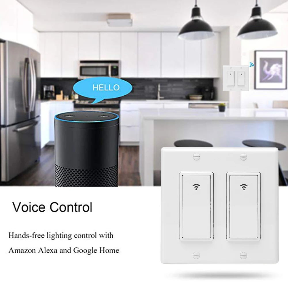 Умный переключатель Timethinker с Wi-Fi голосовым управлением приложением