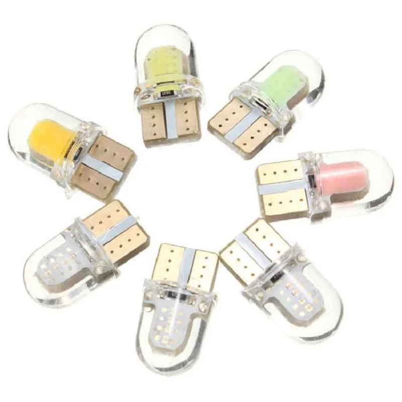 1/5/10 pcs led t10 w5w 194 168 COB car Parking Bulb Auto Wedge Clearance Lamp light License Light Bulbs | Автомобили и мотоциклы