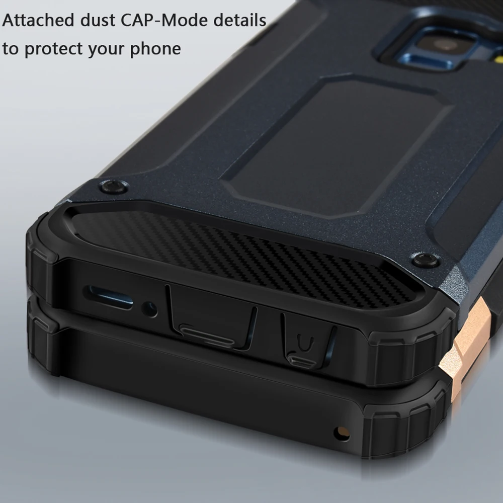 Back Armor For Samsung Galaxy S9 Case Phone Cases For Samsung Galaxy S9 Plus S8 S7 Edge S6 Note 8 A8 J3 J5 J7 A3 A5 A7