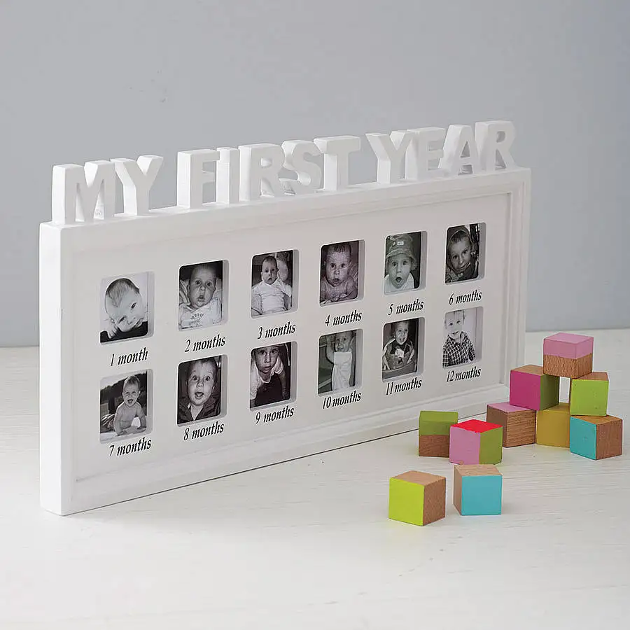 Фоторамка для первого года ребенка | Дом и сад