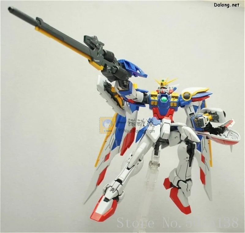 Bandai Gundam модели на в сборе 69489 мг 1/100 XXXG-01W крыло робот Гандам Рисунок Аниме Драконий жемчуг игрушки Рисунок подарок