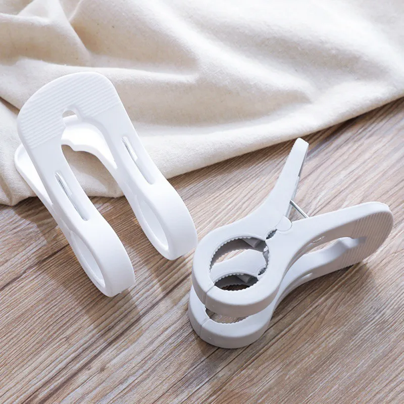 Japanese-style Large Windproof Clip Plastic Clothes Drying Quilt Clothespin | Дом и сад