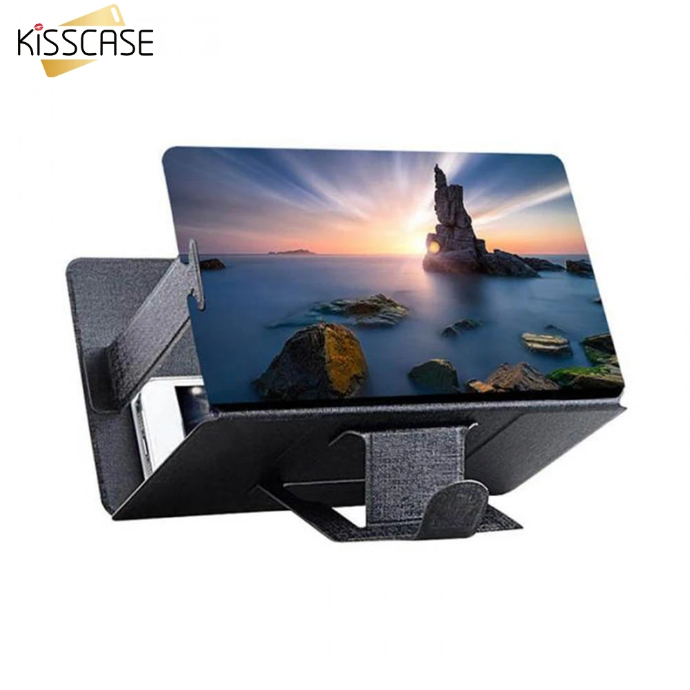 Screen Enlarged Phone Holder 3D Movie Amplifier Video Table Universal Stand for all Smart gift #3 | Мобильные телефоны и