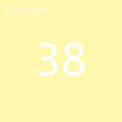 38 TOUCHNEW на заказ, одноцветные эскизные маркеры на спиртовой основе, двойная головка, кисть, маркеры, ручка для рисования, манга, товары для рукоделия, маркеры - Цвет: 38