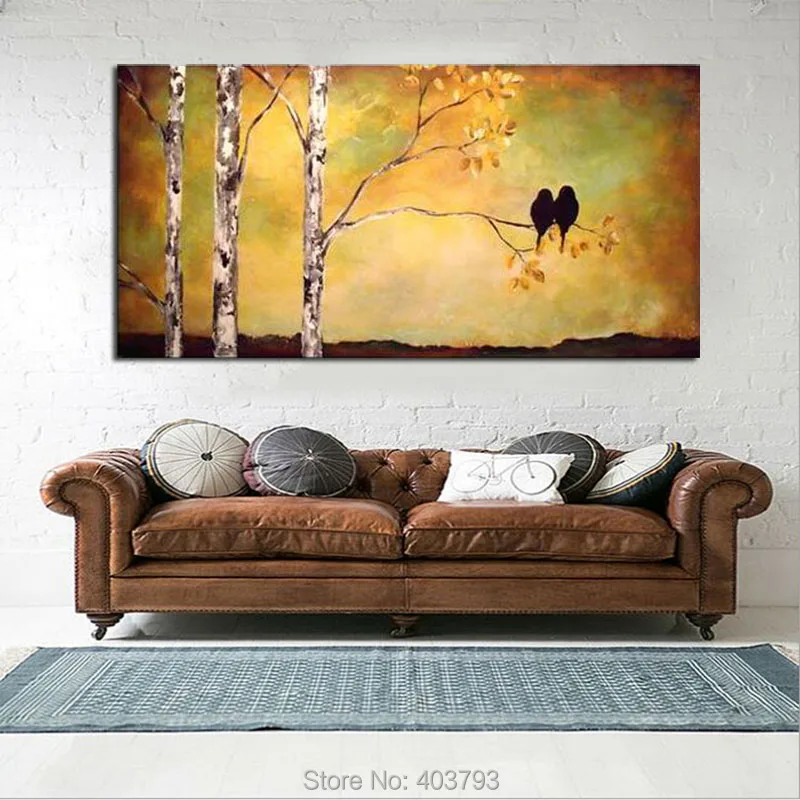 Индийская ручная работа миниатюрная картина с птицами художественное искусство