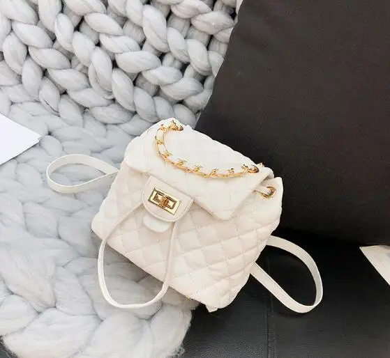 Высококачественные роскошные Для женщин известный бренд цепи рюкзаки Дамские