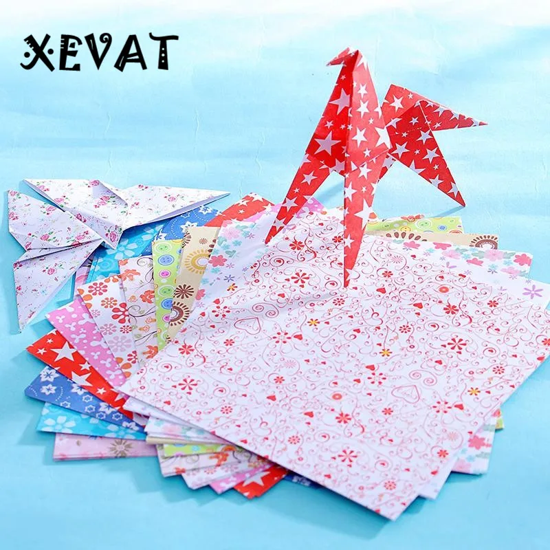Бумага для ручного творчества 15*15 см красивый цветок DIY 210 шт складной бумажный