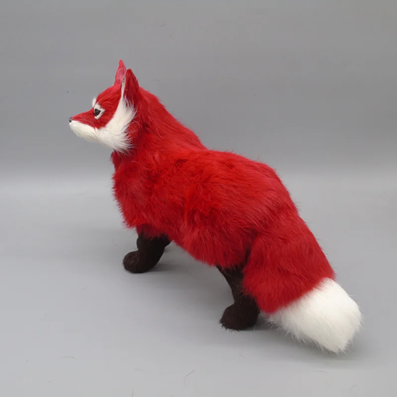 Имитационная модель red fox предметы интерьера firefox подарки Декор для дома реквизит