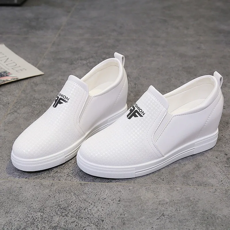 2019 Spring Summer New Leather Women Shoes Casual For Flat Ladies Loafers Zapatos Mujer | Обувь