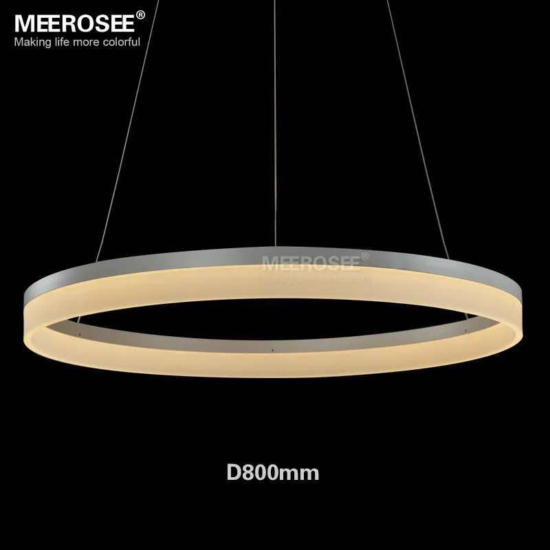 Светодиодная люстра светильник в виде кольца современная светодиодная