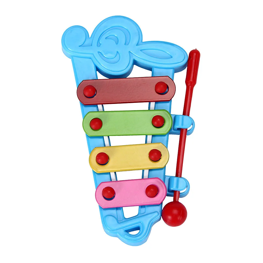 2017 Baby Kid 4-Note Xylophone Musical Toys Wisdom Development Instrument Gift For Child 11.5cmX6cm |